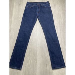 Mott & Bow Jeans Men 31x32 Blue Wooster Slim Leg Stretch Denim Comfort Flexible‎